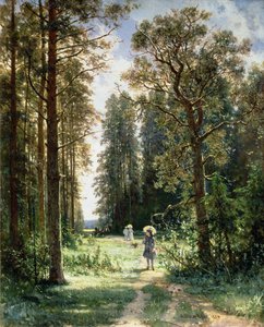 Het pad door het bos, 1880